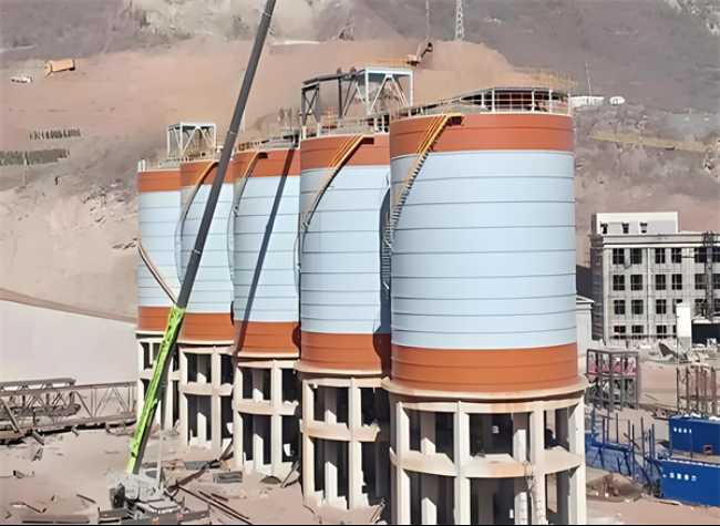 杏花岭高架钢板仓